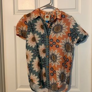 Farm Rio for Anthropologie floral top